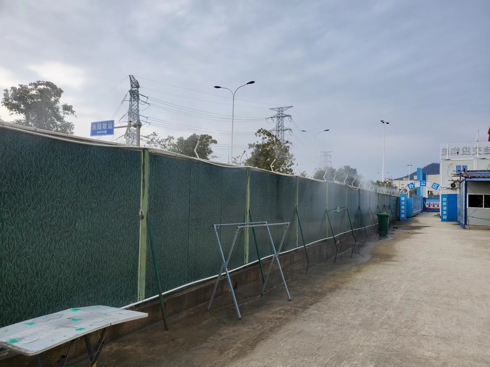 堅守一線“戰(zhàn)高溫” 項目建設(shè)有“涼策”，王俊宇拍攝3.jpg